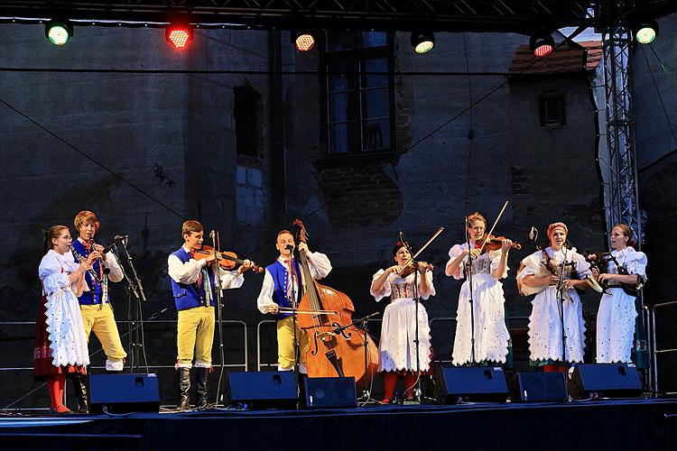 Czech Evening – The Gustav Brom Czech Radio Big Band and soloists, Vojtěch Dyk and B-SIDE BAND, Southerners, Strakonice Young Bagpipe Music, Jiří Janoušek Cimbalom Music, 2.8.2014, International Music Festival Český Krumlov