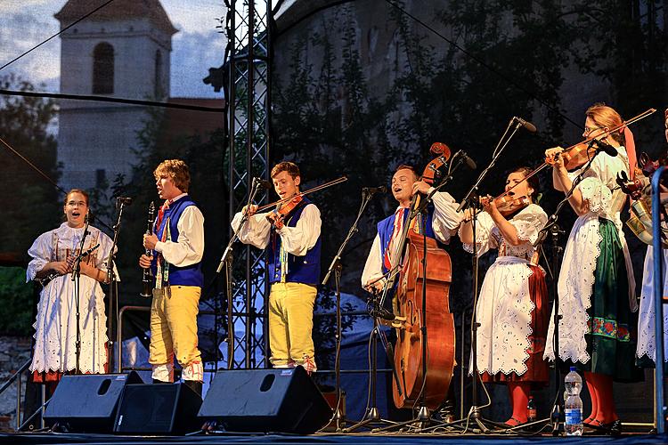 Český večer – Vojtěch Dyk a B-SIDE BAND, Rozhlasový Big Band Gustava Broma, Cimbálová muzika Jiřího Janouška, Mladá dudácká muzika Strakonice, Jižani, 2.8.2014, Mezinárodní hudební festival Český Krumlov