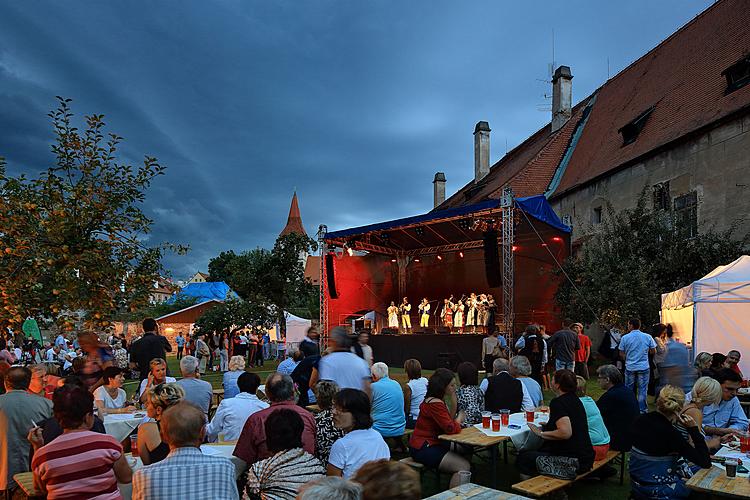 Czech Evening – The Gustav Brom Czech Radio Big Band and soloists, Vojtěch Dyk and B-SIDE BAND, Southerners, Strakonice Young Bagpipe Music, Jiří Janoušek Cimbalom Music, 2.8.2014, International Music Festival Český Krumlov