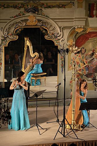 Jana Boušková (harp), Jae A Yoo (flute) - Chamber Concert, 6.8.2014, International Music Festival Český Krumlov