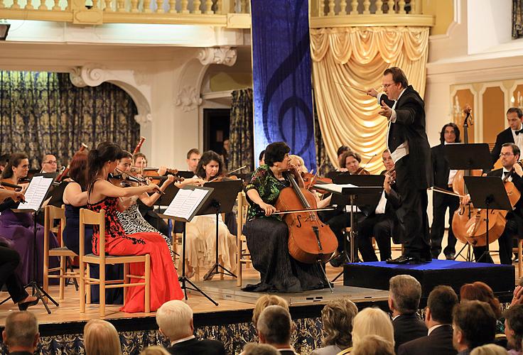 Natalia Gutman (violoncello), Kammerphilharmonie dacapo München - Pocta české hudbě, 8.8.2014, Mezinárodní hudební festival Český Krumlov