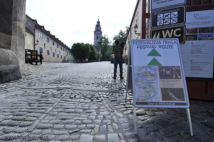 Open-air FOTO festival Český Krumlov 2013