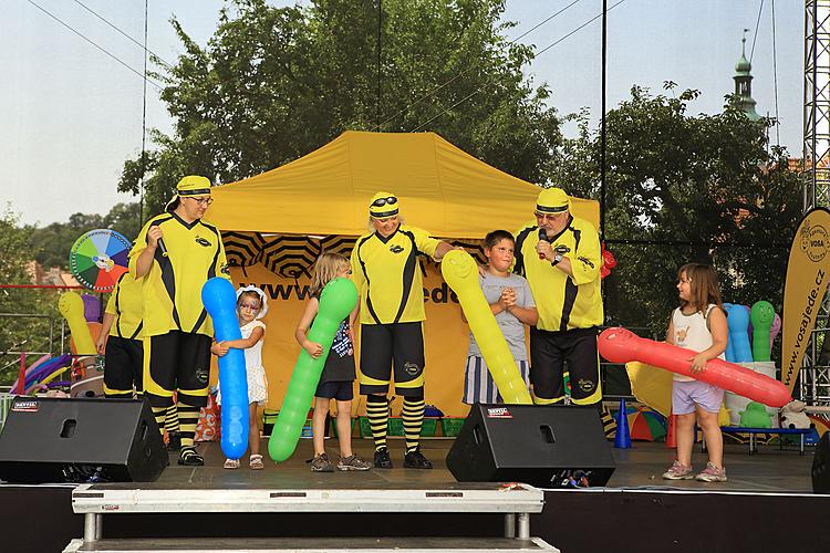 Kindernachmittag im Rhythmus der Energie, 10.8.2014, Internationales Musikfestival Český Krumlov