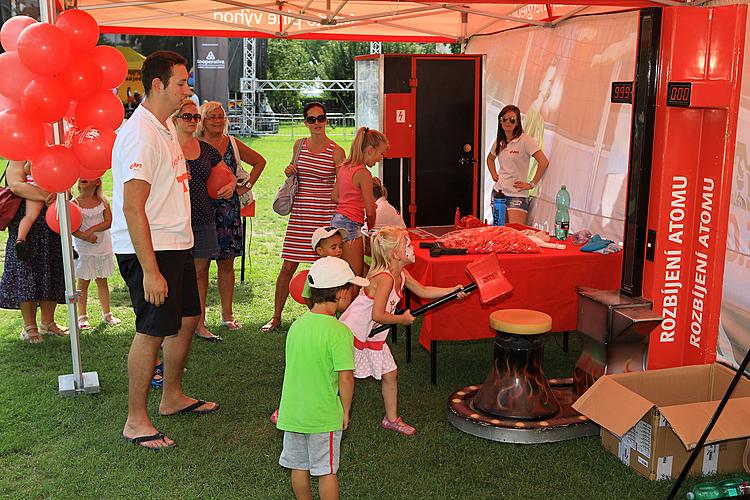 Kindernachmittag im Rhythmus der Energie, 10.8.2014, Internationales Musikfestival Český Krumlov