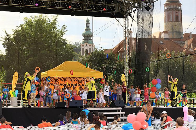 Kindernachmittag im Rhythmus der Energie, 10.8.2014, Internationales Musikfestival Český Krumlov