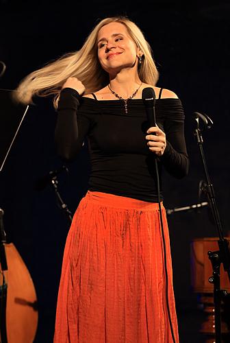 Linda Ballová (zpěv), PaCoRa trio, 14.8.2014, Mezinárodní hudební festival Český Krumlov