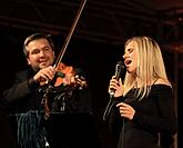 Linda Ballová (zpěv), PaCoRa trio, 14.8.2014, Mezinárodní hudební festival Český Krumlov, foto: Libor Sváček