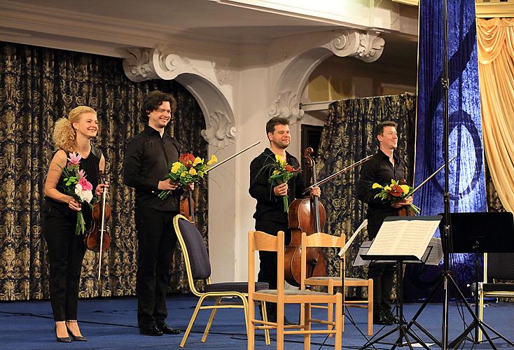 Pavel Haas Quartet - komorní koncert, 15.8.2014, Mezinárodní hudební festival Český Krumlov