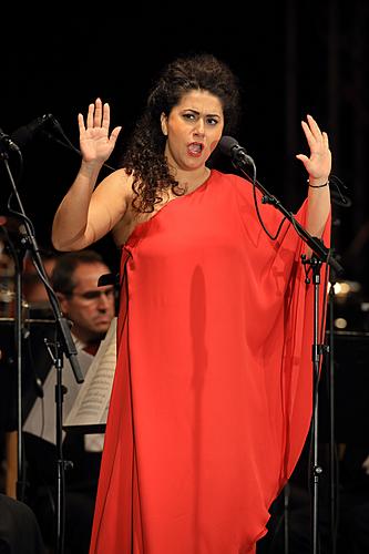 Makvala Kasrashvili (soprano), Anna Aglatova (soprano), Svetlana Shilova (mezzo-soprano), Oleg Kulko (tenor), Mikhail Kazakov (bass), Bohuslav Martinů Philharmonic Orchestra, conductor: Leoš Svárovský , 16.8.2014, International Music Festival Český Krumlov