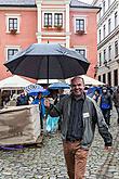 St.-Wenzels-Fest und 18. Treffens der Berg- und Hüttenstädte und -Dörfer Tschechiens in Český Krumlov, 26.9.2014, Foto: Lubor Mrázek