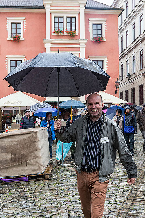 St.-Wenzels-Fest und 18. Treffens der Berg- und Hüttenstädte und -Dörfer Tschechiens in Český Krumlov, 26.9.2014