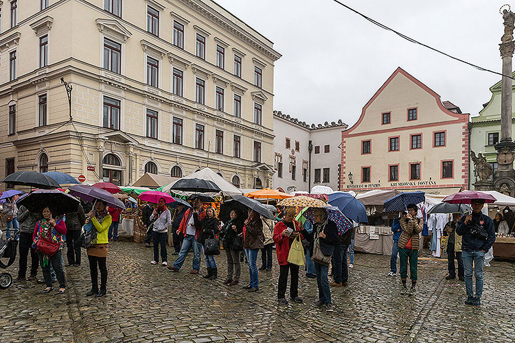 St.-Wenzels-Fest und 18. Treffens der Berg- und Hüttenstädte und -Dörfer Tschechiens in Český Krumlov, 26.9.2014