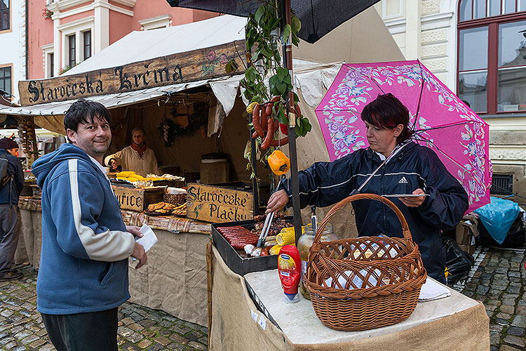 St.-Wenzels-Fest und 18. Treffens der Berg- und Hüttenstädte und -Dörfer Tschechiens in Český Krumlov, 26.9.2014