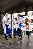 St.-Wenzels-Fest, Internationales Folklorefestival und 18. Treffens der Berg- und Hüttenstädte und -Dörfer Tschechiens in Český Krumlov, 27.9.2014, Foto: Lubor Mrázek