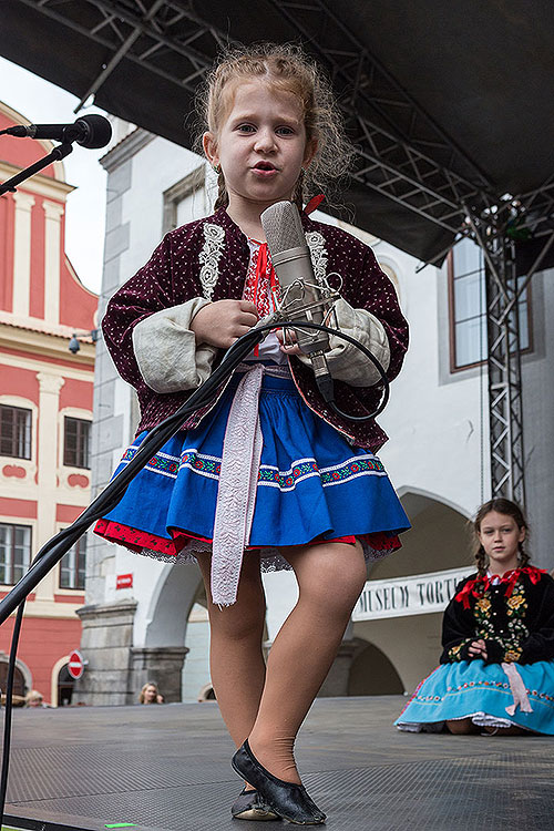 Svatováclavské slavnosti, Mezinárodní folklórní festival a 18. setkání hornických měst a obcí České Republiky v Českém Krumlově, 27.9.2014