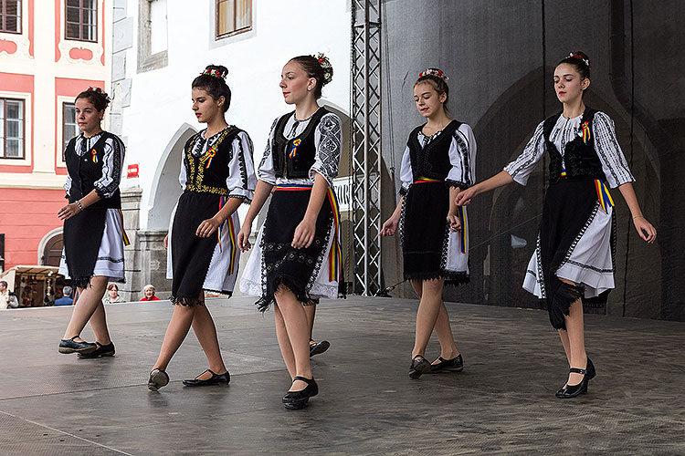 Svatováclavské slavnosti, Mezinárodní folklórní festival a 18. setkání hornických měst a obcí České Republiky v Českém Krumlově, 27.9.2014