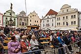 St.-Wenzels-Fest, Internationales Folklorefestival und 18. Treffens der Berg- und Hüttenstädte und -Dörfer Tschechiens in Český Krumlov, 27.9.2014, Foto: Lubor Mrázek