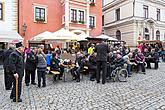 St.-Wenzels-Fest, Internationales Folklorefestival und 18. Treffens der Berg- und Hüttenstädte und -Dörfer Tschechiens in Český Krumlov, 27.9.2014, Foto: Lubor Mrázek