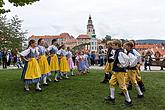 St.-Wenzels-Fest, Internationales Folklorefestival und 18. Treffens der Berg- und Hüttenstädte und -Dörfer Tschechiens in Český Krumlov, 27.9.2014, Foto: Lubor Mrázek