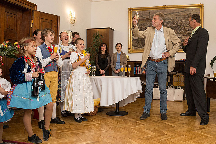 Svatováclavské slavnosti, Mezinárodní folklórní festival a 18. setkání hornických měst a obcí České Republiky v Českém Krumlově, 27.9.2014