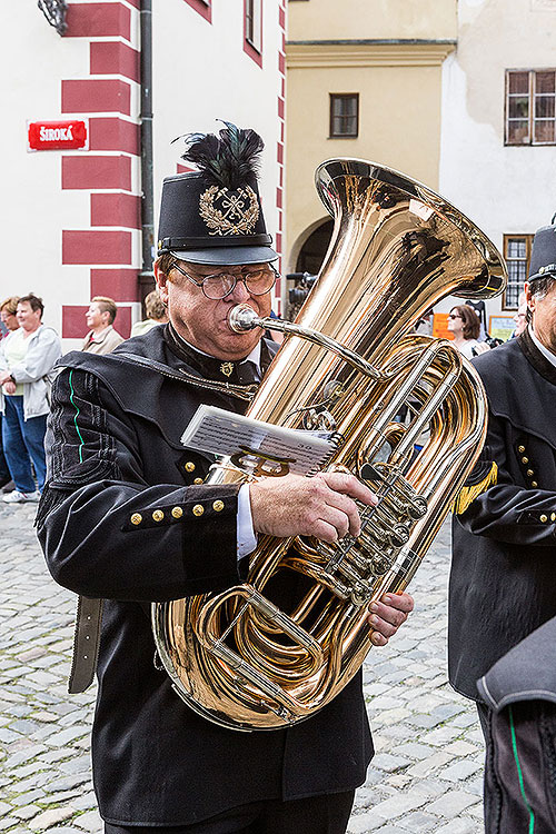 Saint Wenceslas Celebrations, International Folklore Festival and 18th Annual Meeting of Mining and Metallurgy Towns of the Czech Republic in Český Krumlov, 27.9.2014