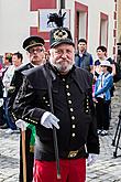 St.-Wenzels-Fest, Internationales Folklorefestival und 18. Treffens der Berg- und Hüttenstädte und -Dörfer Tschechiens in Český Krumlov, 27.9.2014, Foto: Lubor Mrázek