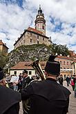 St.-Wenzels-Fest, Internationales Folklorefestival und 18. Treffens der Berg- und Hüttenstädte und -Dörfer Tschechiens in Český Krumlov, 27.9.2014, Foto: Lubor Mrázek