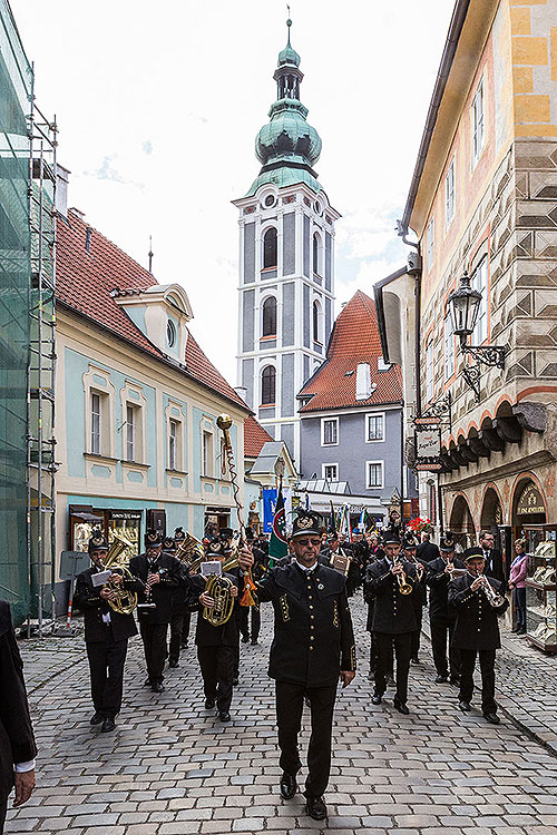 Svatováclavské slavnosti, Mezinárodní folklórní festival a 18. setkání hornických měst a obcí České Republiky v Českém Krumlově, 27.9.2014