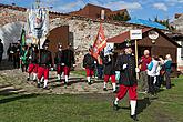 St.-Wenzels-Fest, Internationales Folklorefestival und 18. Treffens der Berg- und Hüttenstädte und -Dörfer Tschechiens in Český Krumlov, 27.9.2014, Foto: Lubor Mrázek