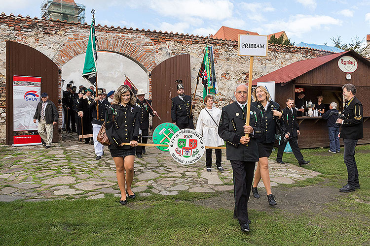 St.-Wenzels-Fest, Internationales Folklorefestival und 18. Treffens der Berg- und Hüttenstädte und -Dörfer Tschechiens in Český Krumlov, 27.9.2014