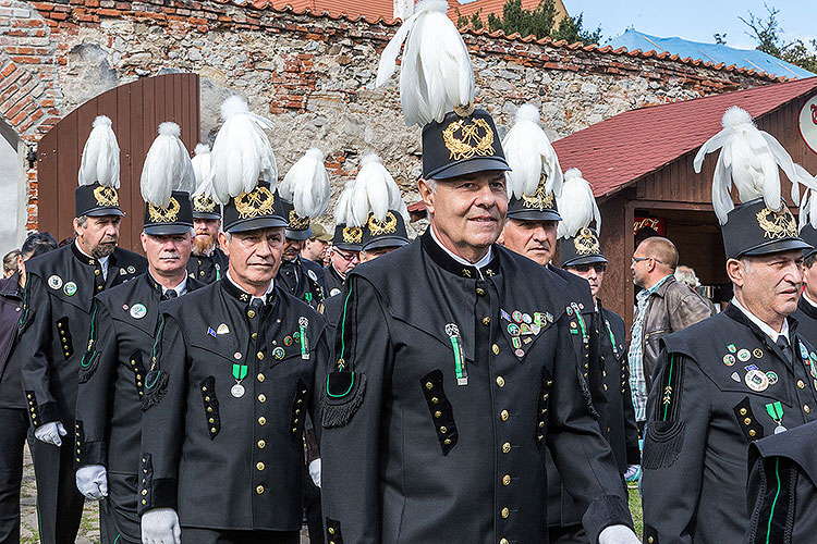 Svatováclavské slavnosti, Mezinárodní folklórní festival a 18. setkání hornických měst a obcí České Republiky v Českém Krumlově, 27.9.2014