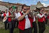 St.-Wenzels-Fest, Internationales Folklorefestival und 18. Treffens der Berg- und Hüttenstädte und -Dörfer Tschechiens in Český Krumlov, 27.9.2014, Foto: Lubor Mrázek