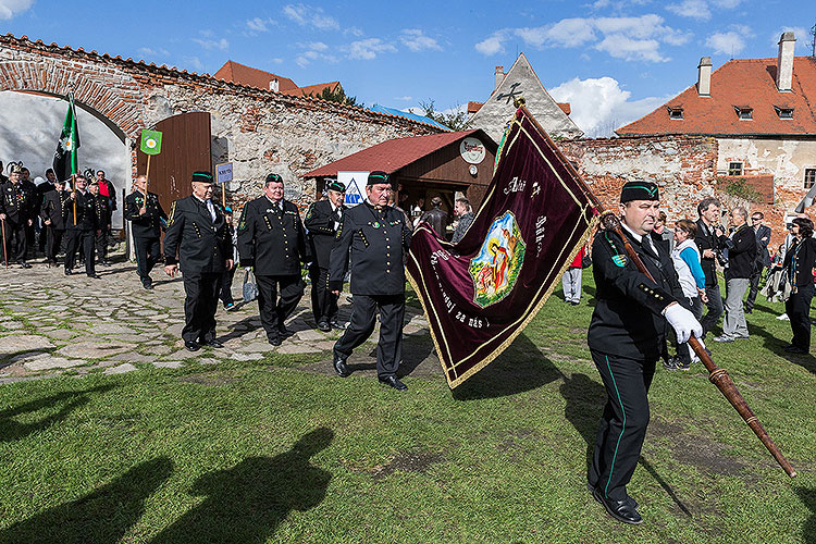 Svatováclavské slavnosti, Mezinárodní folklórní festival a 18. setkání hornických měst a obcí České Republiky v Českém Krumlově, 27.9.2014