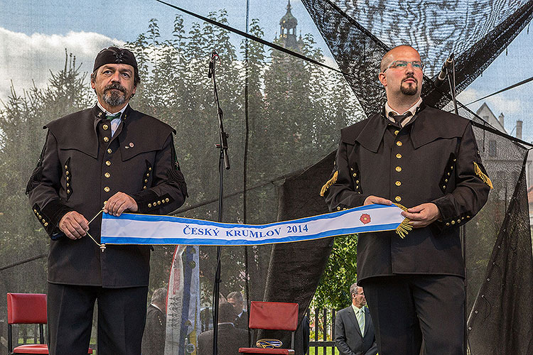 Svatováclavské slavnosti, Mezinárodní folklórní festival a 18. setkání hornických měst a obcí České Republiky v Českém Krumlově, 27.9.2014