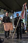 St.-Wenzels-Fest, Internationales Folklorefestival und 18. Treffens der Berg- und Hüttenstädte und -Dörfer Tschechiens in Český Krumlov, 27.9.2014, Foto: Lubor Mrázek