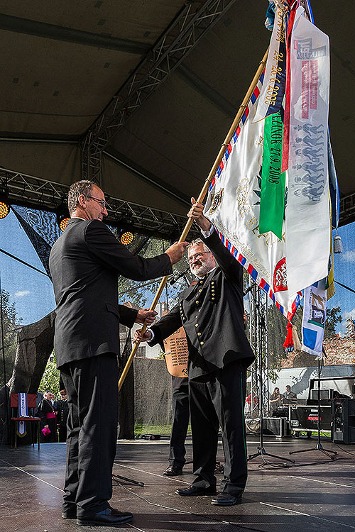 St.-Wenzels-Fest, Internationales Folklorefestival und 18. Treffens der Berg- und Hüttenstädte und -Dörfer Tschechiens in Český Krumlov, 27.9.2014