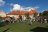 St.-Wenzels-Fest, Internationales Folklorefestival und 18. Treffens der Berg- und Hüttenstädte und -Dörfer Tschechiens in Český Krumlov, 27.9.2014, Foto: Lubor Mrázek