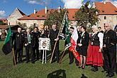 St.-Wenzels-Fest, Internationales Folklorefestival und 18. Treffens der Berg- und Hüttenstädte und -Dörfer Tschechiens in Český Krumlov, 27.9.2014, Foto: Lubor Mrázek