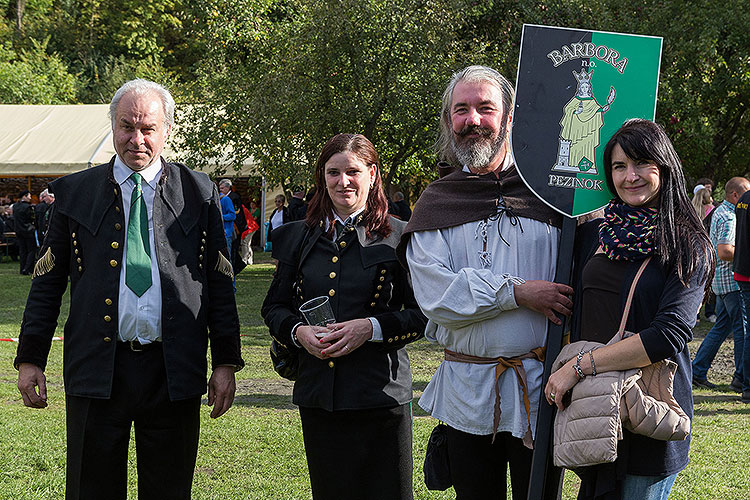 Saint Wenceslas Celebrations, International Folklore Festival and 18th Annual Meeting of Mining and Metallurgy Towns of the Czech Republic in Český Krumlov, 27.9.2014