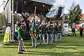 St.-Wenzels-Fest, Internationales Folklorefestival und 18. Treffens der Berg- und Hüttenstädte und -Dörfer Tschechiens in Český Krumlov, 27.9.2014, Foto: Lubor Mrázek