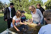 St.-Wenzels-Fest, Internationales Folklorefestival und 18. Treffens der Berg- und Hüttenstädte und -Dörfer Tschechiens in Český Krumlov, 27.9.2014, Foto: Lubor Mrázek