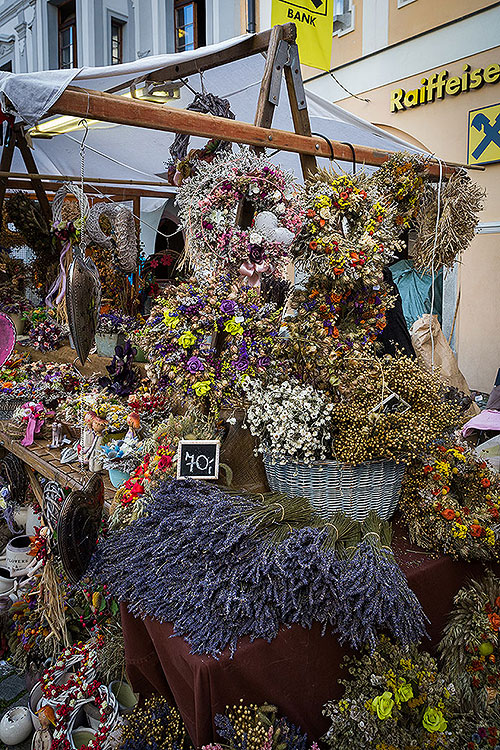 St.-Wenzels-Fest, Internationales Folklorefestival und 18. Treffens der Berg- und Hüttenstädte und -Dörfer Tschechiens in Český Krumlov, 27.9.2014