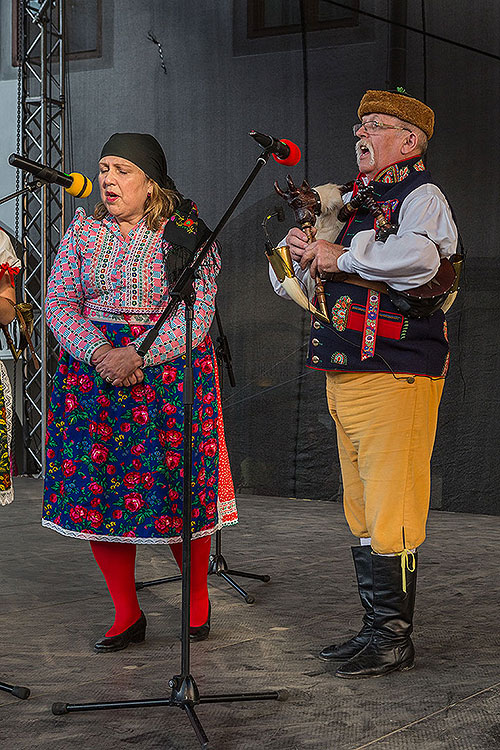 Svatováclavské slavnosti, Mezinárodní folklórní festival a 18. setkání hornických měst a obcí České Republiky v Českém Krumlově, 27.9.2014