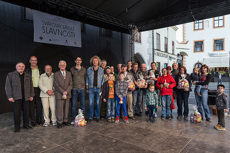 Svatováclavské slavnosti, Mezinárodní folklórní festival a 18. setkání hornických měst a obcí České Republiky v Českém Krumlově, 27.9.2014