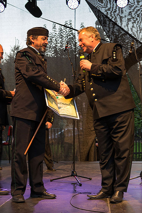 St.-Wenzels-Fest, Internationales Folklorefestival und 18. Treffens der Berg- und Hüttenstädte und -Dörfer Tschechiens in Český Krumlov, 27.9.2014