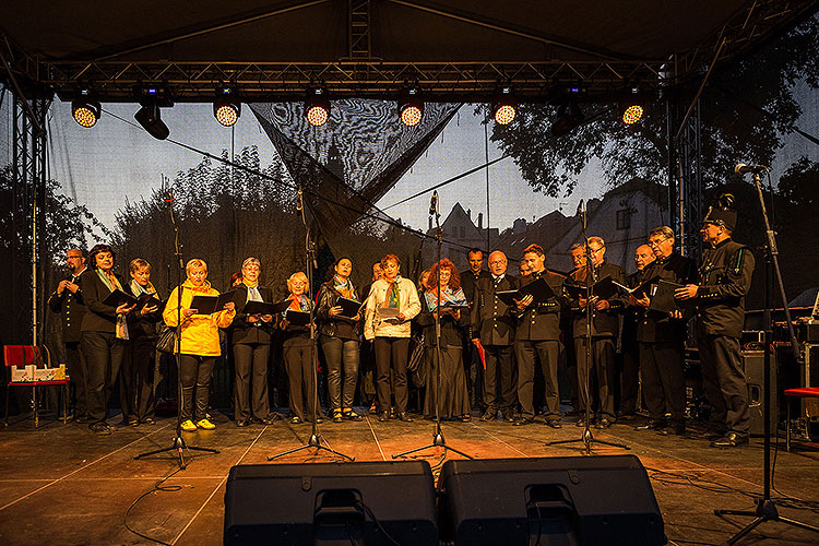 Svatováclavské slavnosti, Mezinárodní folklórní festival a 18. setkání hornických měst a obcí České Republiky v Českém Krumlově, 27.9.2014