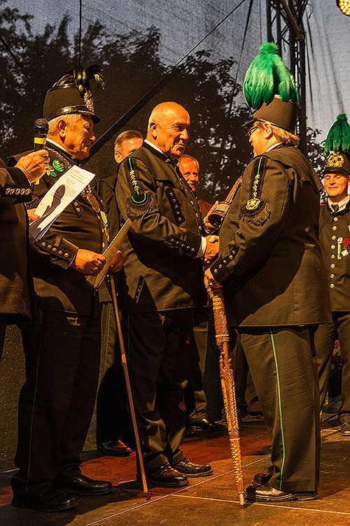 St.-Wenzels-Fest, Internationales Folklorefestival und 18. Treffens der Berg- und Hüttenstädte und -Dörfer Tschechiens in Český Krumlov, 27.9.2014