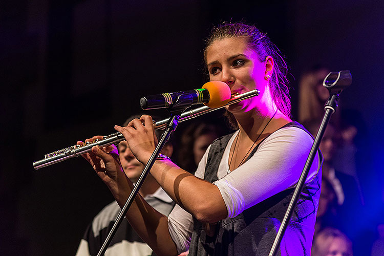 St.-Wenzels-Fest, Internationales Folklorefestival und 18. Treffens der Berg- und Hüttenstädte und -Dörfer Tschechiens in Český Krumlov, 27.9.2014