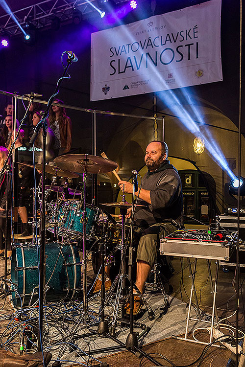 St.-Wenzels-Fest, Internationales Folklorefestival und 18. Treffens der Berg- und Hüttenstädte und -Dörfer Tschechiens in Český Krumlov, 27.9.2014