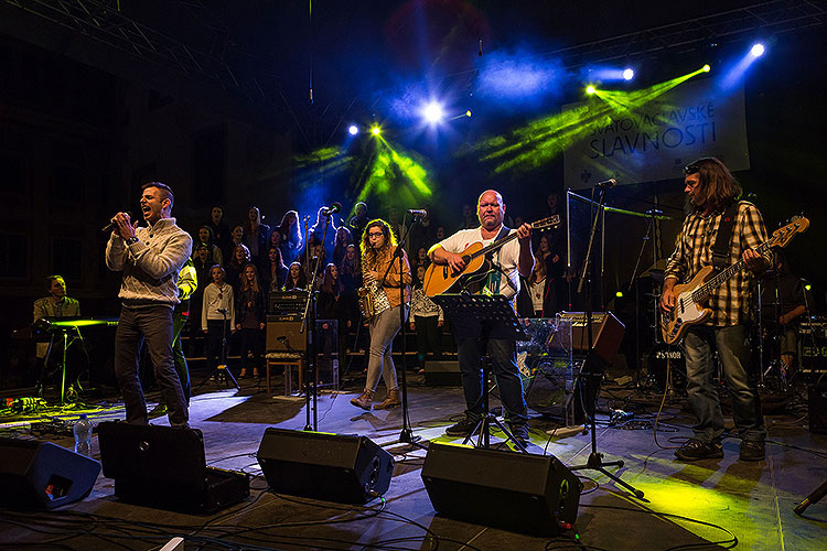 Svatováclavské slavnosti, Mezinárodní folklórní festival a 18. setkání hornických měst a obcí České Republiky v Českém Krumlově, 27.9.2014